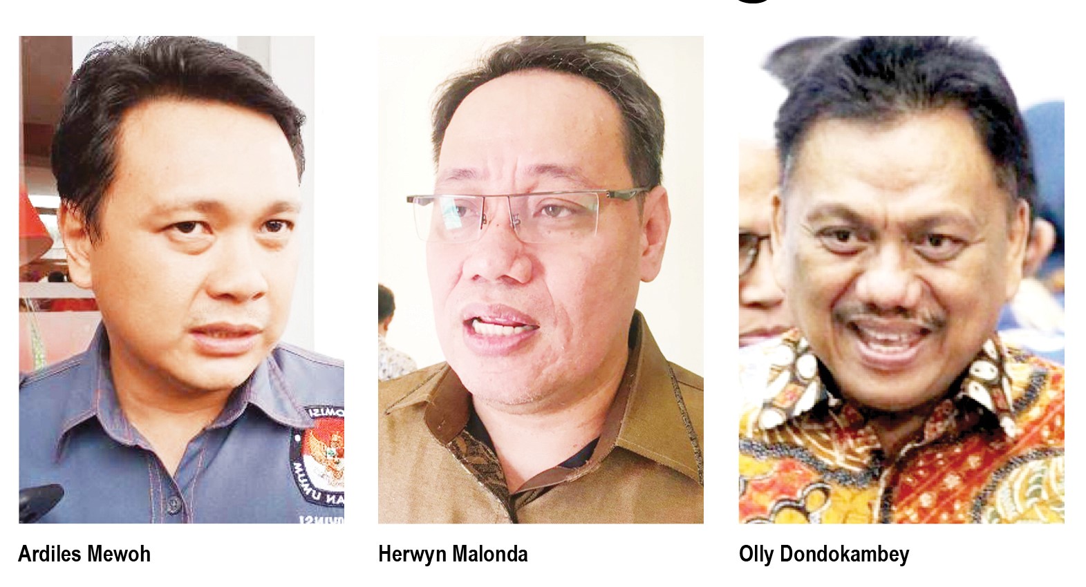 KPU-Bawaslu Sulut Dukung Dana Pilkada Digeser